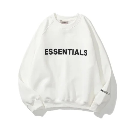 essentials sweatshirt white