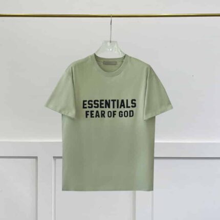 Essentials Fear of God Green Tee