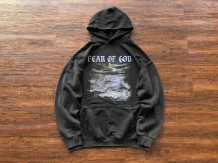 Essential Grey Cloudy Hoodie