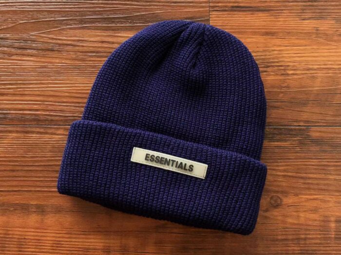 Essentials Classic Blue Beanie