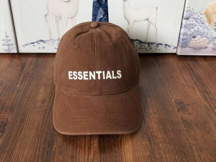 Essentials Brown Cap