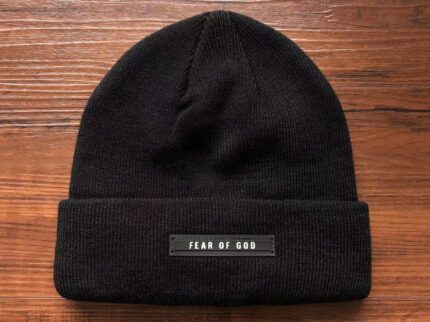 Fear Of God Black Beanie