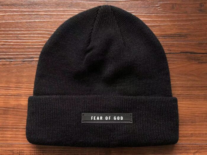 Fear Of God Black Beanie